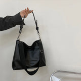 Women Shoulder Bag PU Leather Crossbody Bags High Capacity Tote Handbags