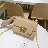 Women Shoulder Bag PU Leather Crossbody Messenger Flap Handbag