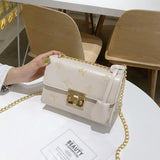 Women Shoulder Bag PU Leather Crossbody Messenger Flap Handbag