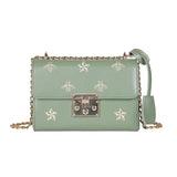 Women Shoulder Bag PU Leather Crossbody Messenger Flap Handbag