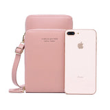 Women Shoulder Bag PU Leather Phone Bag Female Casual Mini Crossbody Bag
