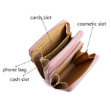 Women Shoulder Bag PU Leather Phone Bag Female Casual Mini Crossbody Bag