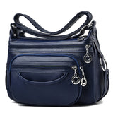 Women Shoulder Bag PU Leather Crossbody Mother Purse Handbag