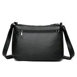 Women Shoulder Bag PU Leather Messenger Crossbody Mother Female Handbag
