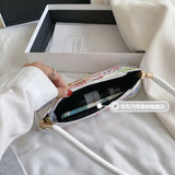 Printed PU Leather Small Shoulder Bag for Women