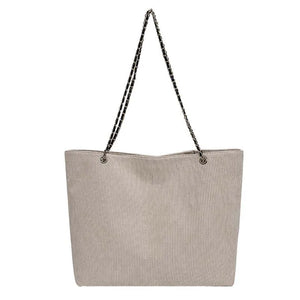 Large Capacity Chain Tote Bag for Women