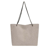 Large Capacity Chain Tote Bag for Women