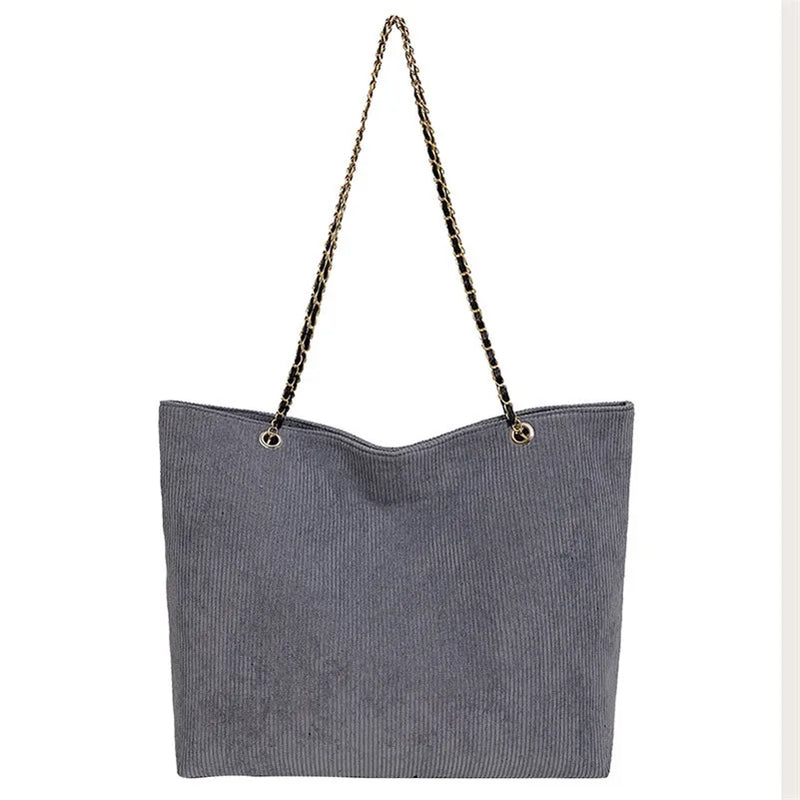 Large Capacity Chain Tote Bag for Women