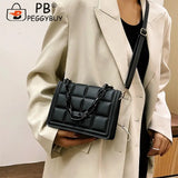 Small Plaid Crossbody Messenger Bag for Shopping