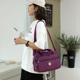 Nylon Waterproof Shoulder Bag for Women