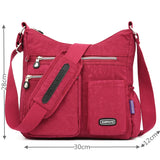 Waterproof Nylon Womens Shoulder Bag
