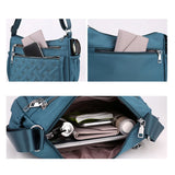 Waterproof Nylon Shoulder Bag Large Capacity Ladies Handbags