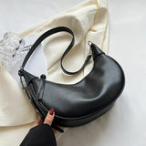 Women Shoulder Bags PU Leather Messenger Bag Casual Solid Crossbody Pack