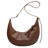 Women Shoulder Bags PU Leather Messenger Bag Casual Solid Crossbody Pack
