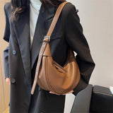 Women Shoulder Bags PU Leather Messenger Bag Casual Solid Crossbody Pack