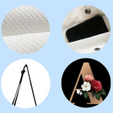 Alphabet Flowers Shoulder Bag for Women