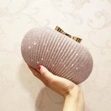 Pink Shoulder Bag Evening Clutch Girls Party Bag A1399