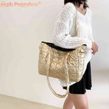Women Shoulder Bags Large Capacity Top-handle Totes Casual