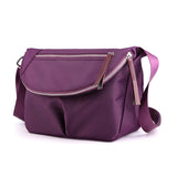 Women Shoulder Bags Nylon Messenger Bag Waterproof Zipper Package