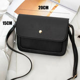 Women Shoulder Bags PU Leather Flap Large Capacity Crossbody Clutch Purse