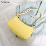 Women Shoulder Bags Pure Summer Fresh Popular Acrylic Chain Casual Lady Ins