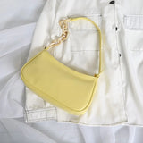 Women Shoulder Bags Pure Summer Fresh Popular Acrylic Chain Casual Lady Ins