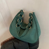 Women Shoulder Bags Faux Suede Large Bucket Bag All-match Handbags