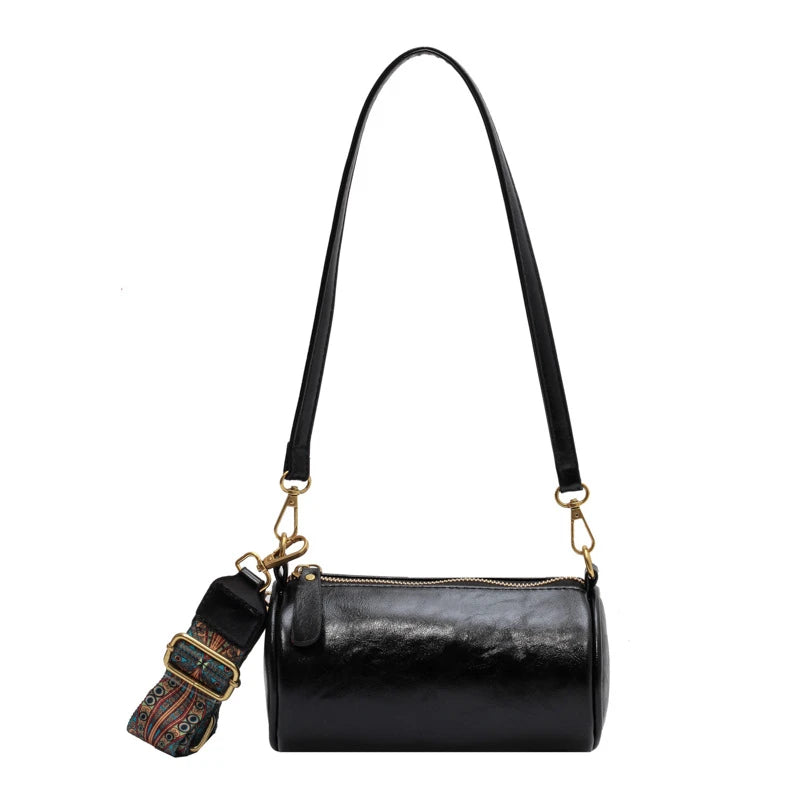 Women Shoulder Bags Versatile Female Handbags Solid Handbag