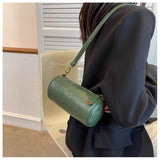 Women Shoulder Bags Versatile Female Handbags Solid Handbag