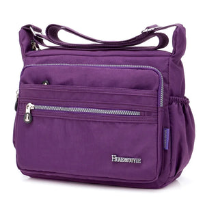 Waterproof Nylon Women Shoulder Bag Crossbody Female Bolsa