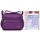 Waterproof Nylon Women Shoulder Bag Crossbody Female Bolsa