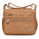 Waterproof Nylon Women Shoulder Bag Crossbody Female Bolsa