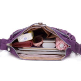 Waterproof Nylon Women Shoulder Bag Crossbody Female Bolsa