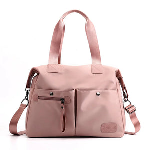 Waterproof Nylon Women Shoulder Bag Causal Female Tote Handbag Large Messenger