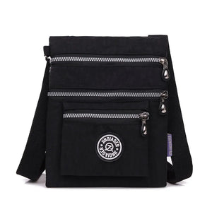 Waterproof Nylon Small Flap Crossbody Bag Ladies Bolsa Feminina