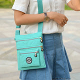 Waterproof Nylon Small Flap Crossbody Bag Ladies Bolsa Feminina