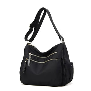 Waterproof Nylon Shoulder Bag Crossbody Messenger Handbag