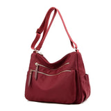 Waterproof Nylon Shoulder Bag Crossbody Messenger Handbag