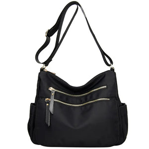 Waterproof Nylon Shoulder Bag Crossbody Messenger Handbag