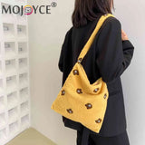 Animal Pattern Plush Shoulder Bag Handbag