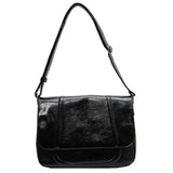 Women Shoulder Messenger Bag Pu Leather Crossbody Tote Bags Winter Large Capacit