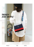 Women Shoulder Messenger Bag Nylon Waterproof Zipper
