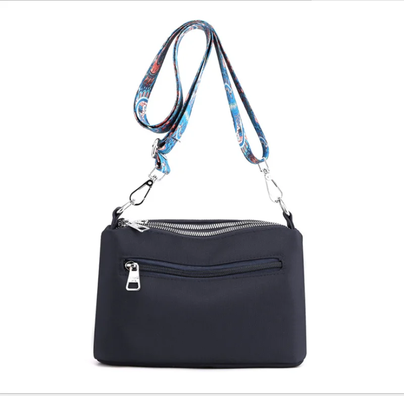 Women Shoulder Messenger Bag Nylon Waterproof Zipper