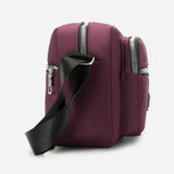 Women Shoulder Messenger Bag Nylon Oxford Lightweight Waterproof Zipper