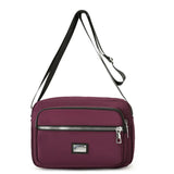 Women Shoulder Messenger Bag Nylon Oxford Lightweight Waterproof Zipper