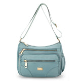 Women Shoulder Messenger Bag Nylon Lightweight Waterproof Zipper