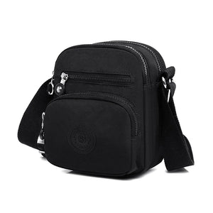 Women Shoulder Messenger Bag Lightweight Waterproof Zipper
