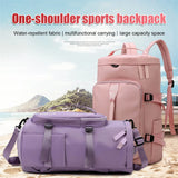 Women Sports Backpack Water-proof Travel Bag Oxford Cloth