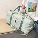 Women Shoulder Travel Bag Multifunctional Weekend Gym Luggage Female Nylon Large