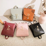 Women Shoulders Small Backpack Letter Purse Mobile Phone Ladies Travel Bag
